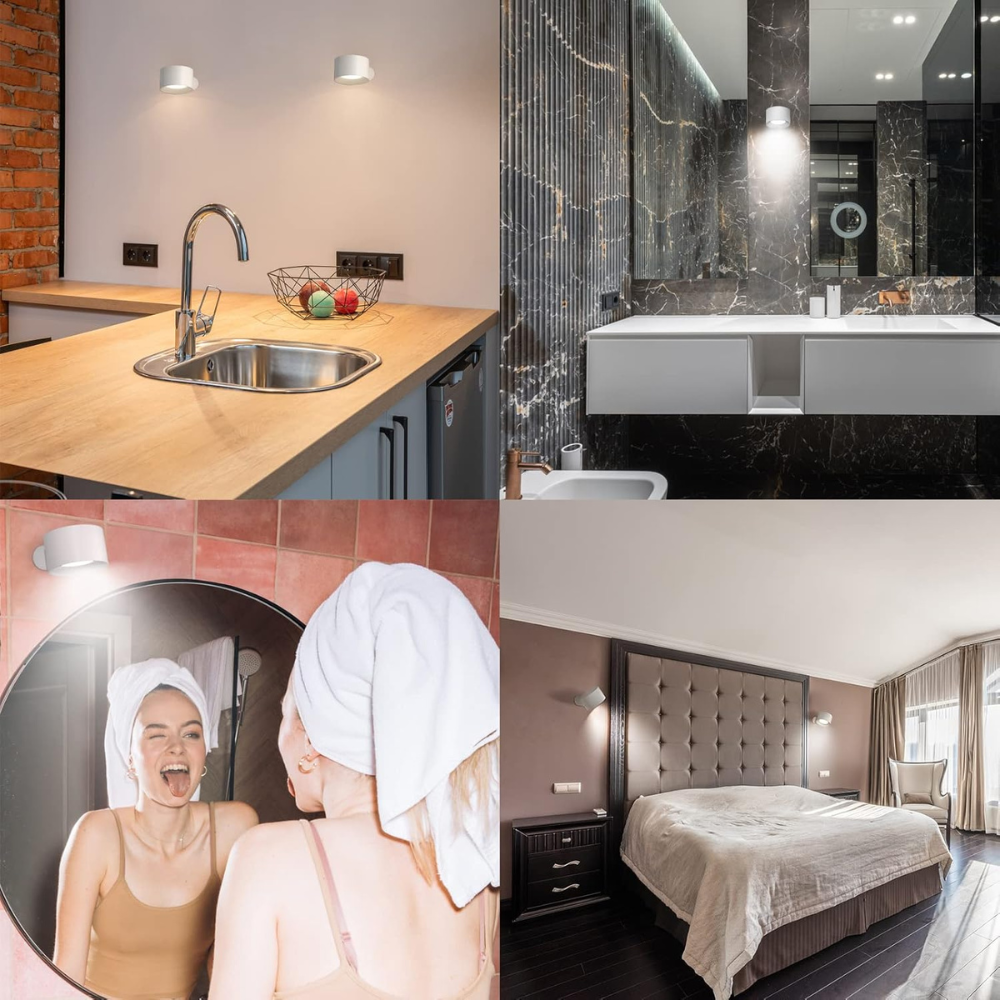 LumiLight™ - La lampe murale sans fil idéale pour tous vos espaces