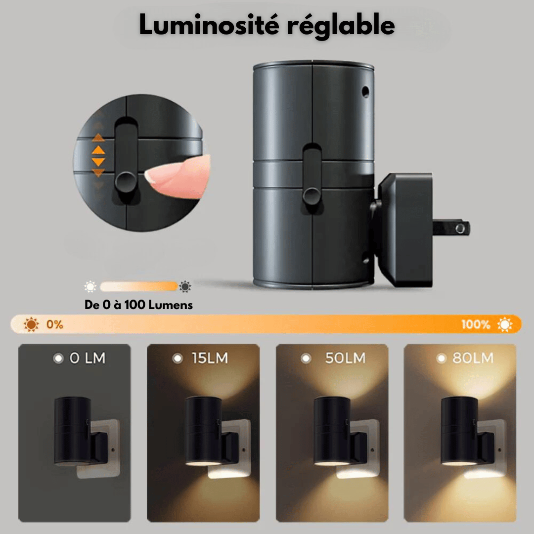 Lampe mural douce sans fil