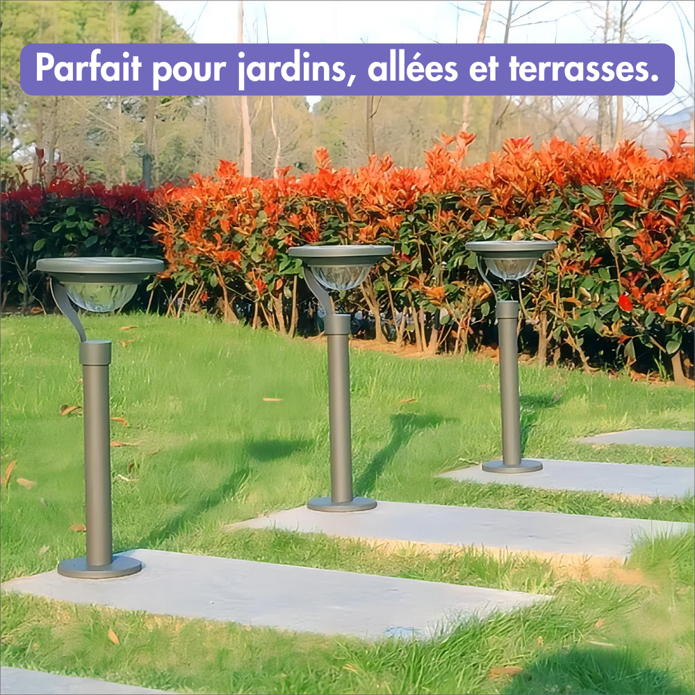 Lampe de Chemin Solaire – Éclairez vos extérieurs avec élégance
