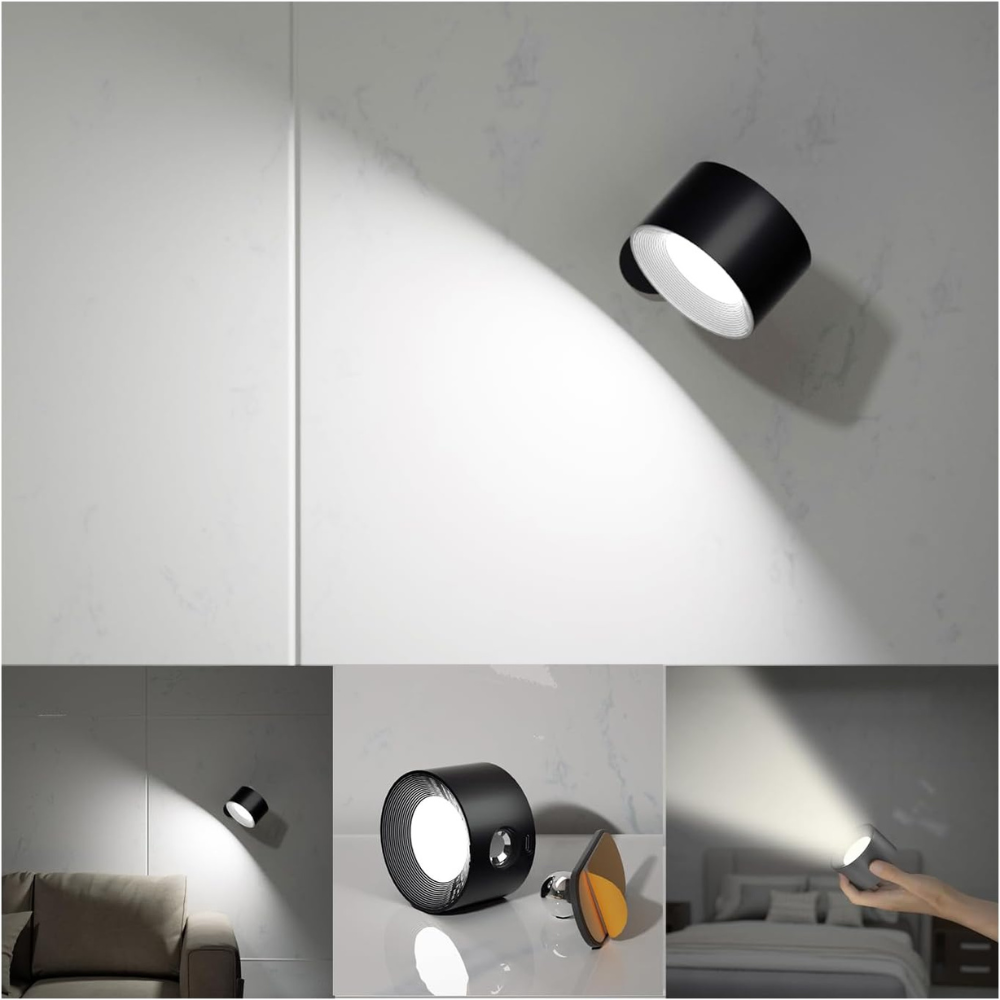 LumiLight™ - La lampe murale sans fil idéale pour tous vos espaces