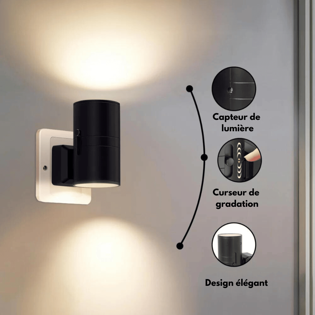 Lampe mural douce sans fil