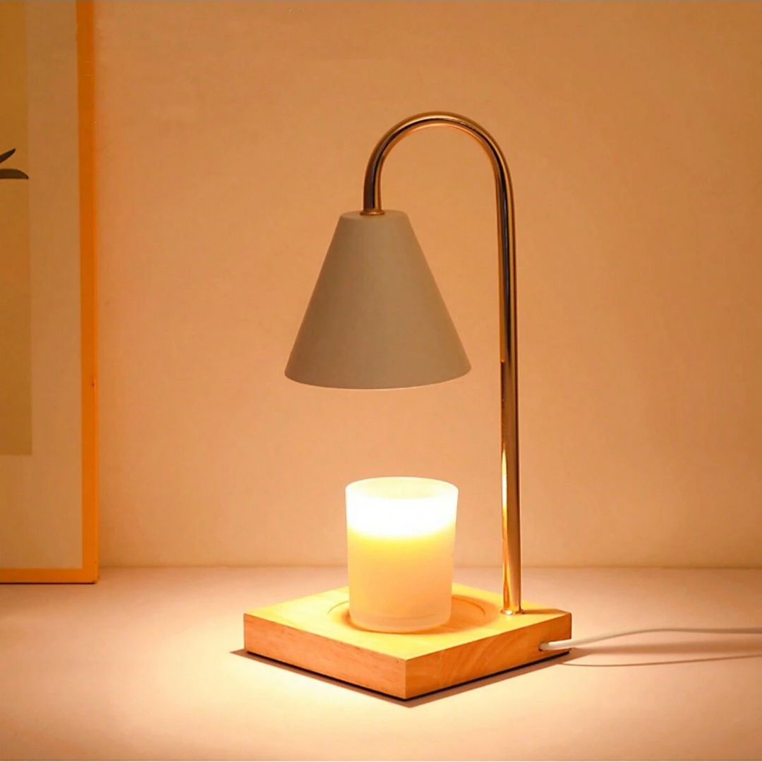 Lampe chauffante pour bougies parfumées