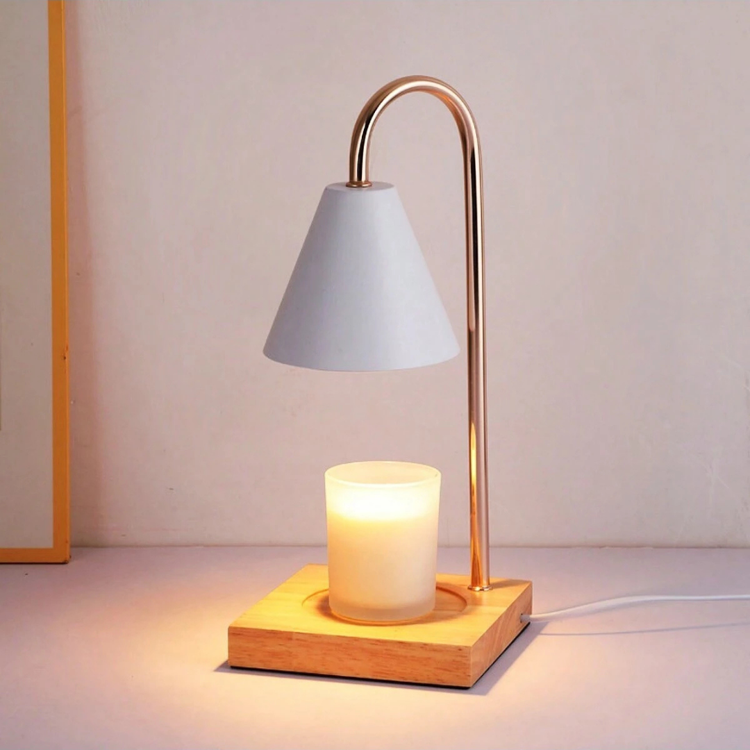Lampe chauffante pour bougies parfumées