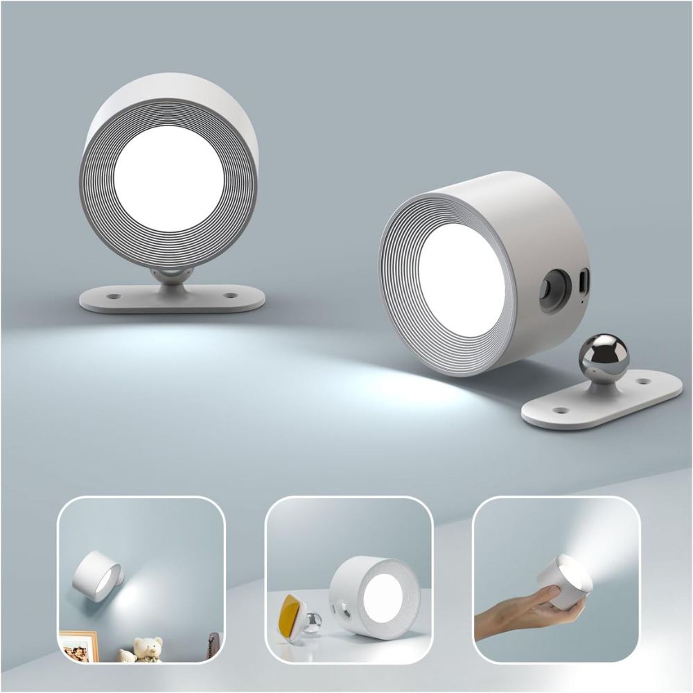 LumiLight™ - La lampe murale sans fil idéale pour tous vos espaces