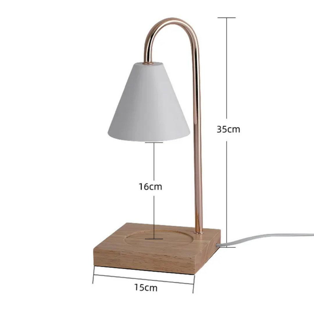 Lampe chauffante pour bougies parfumées