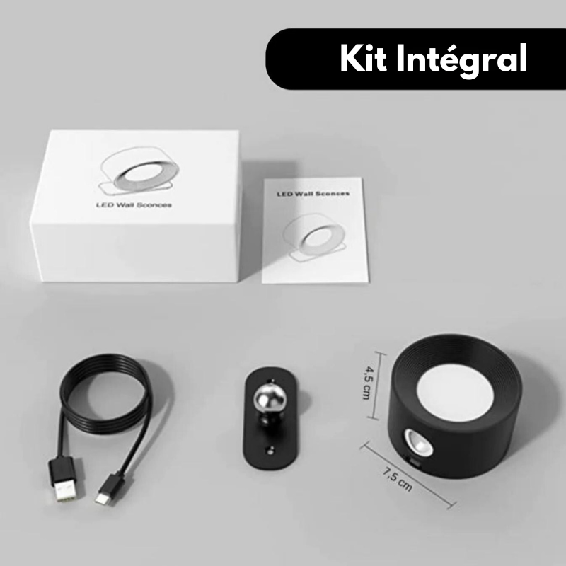Lampe mural sans fil
