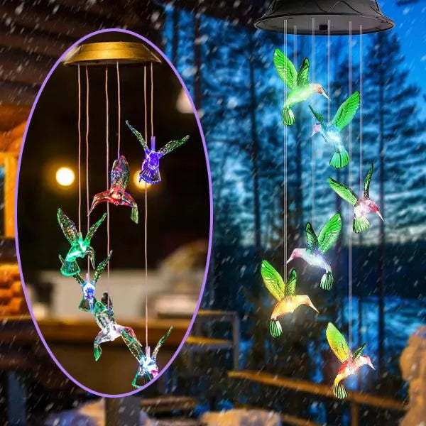 Oiseaux Lumineux Solaires