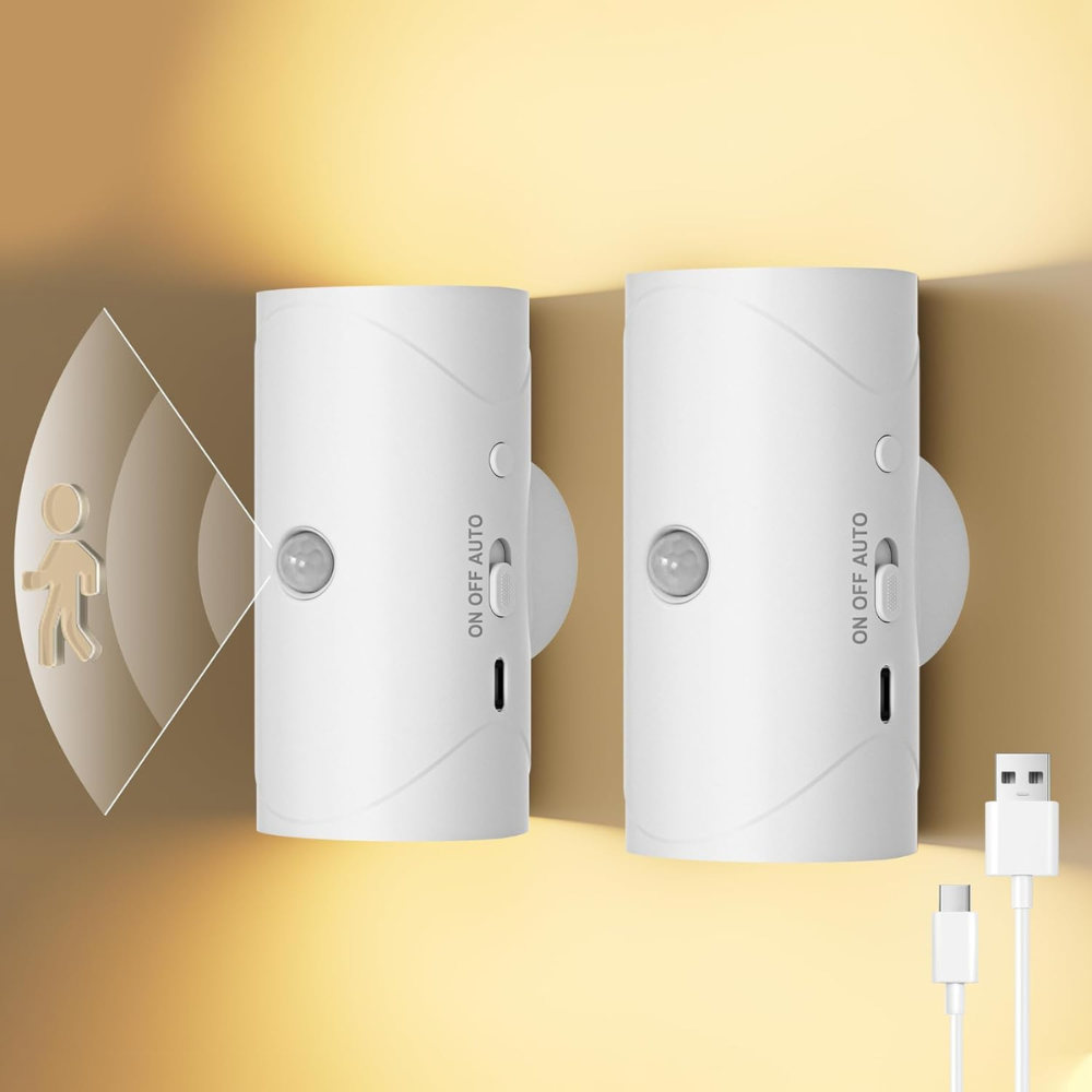 Lampe Murale Intelligente avec Détecteur de Mouvement et Ambiance Multicolore