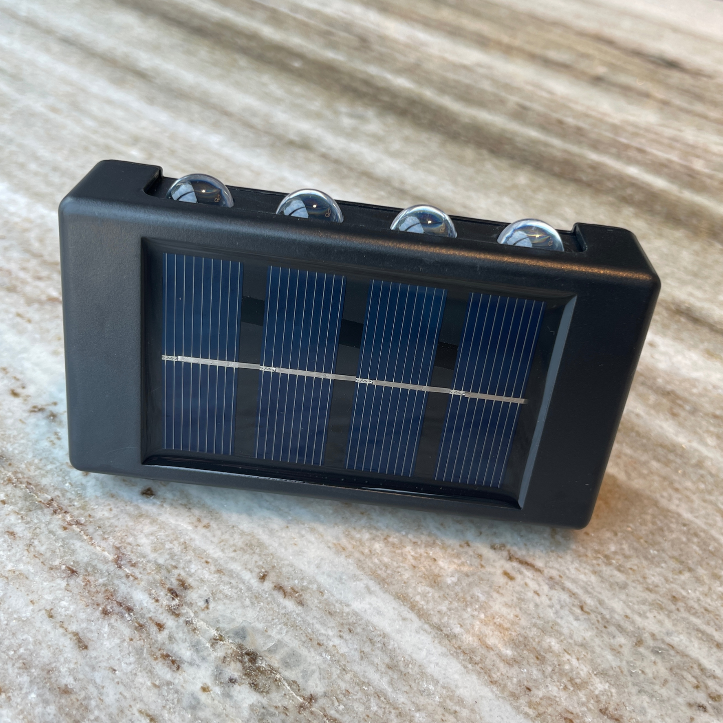 Lampe LED solaire applique murale d'extérieur