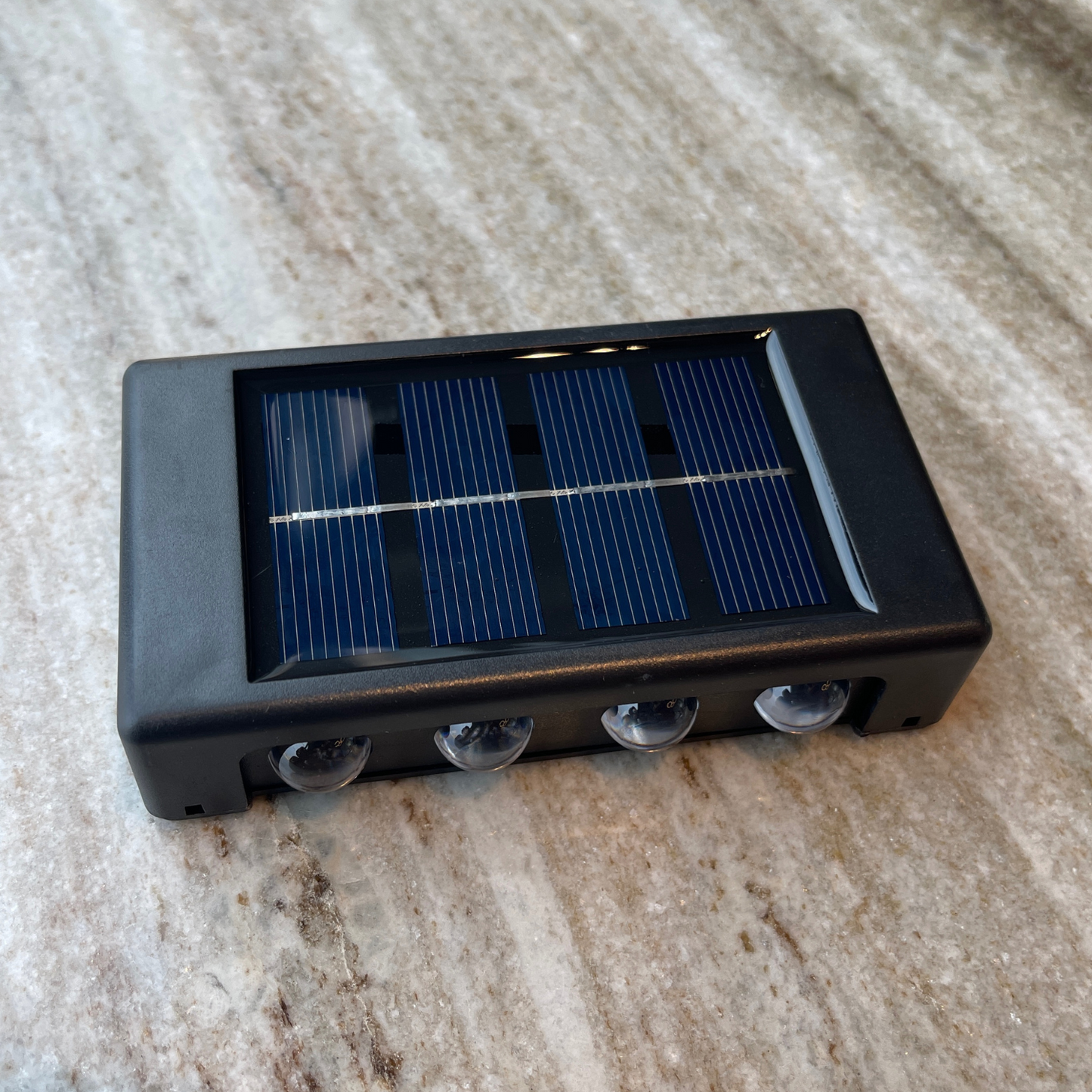 Lampe LED solaire applique murale d'extérieur