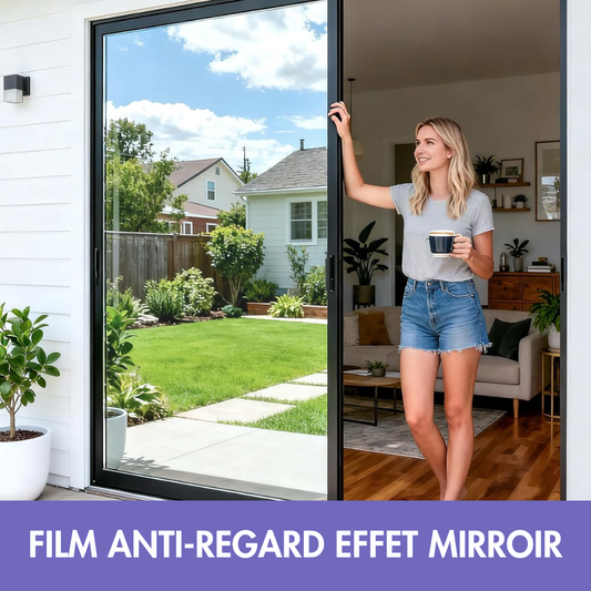 Film anti-regards effet miroir – Protection et confort toute l’année