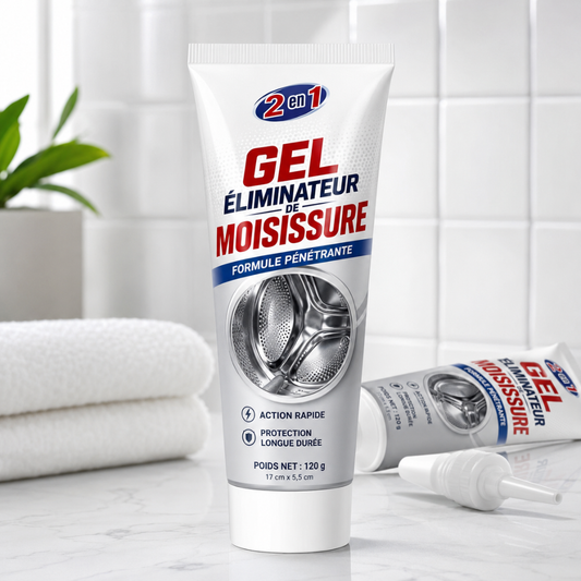 Gel Éliminateur de Moisissure 2-en-1