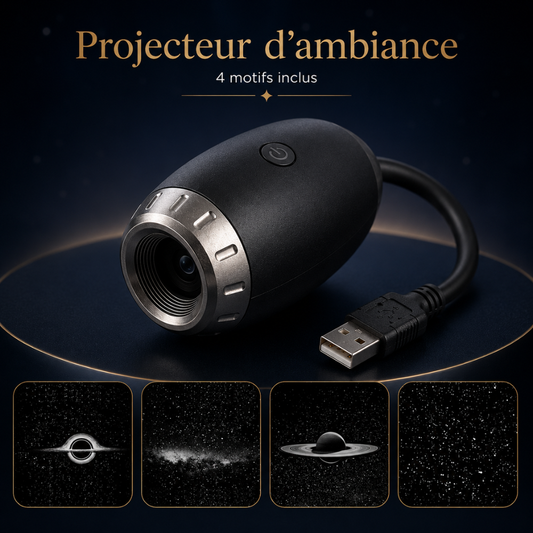 Projecteur d’ambiance galaxie – transformez chaque pièce en univers immersif