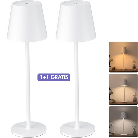 Lampe de Table Rechargeable Épure™ – Élégance sans fil pour vos soirées