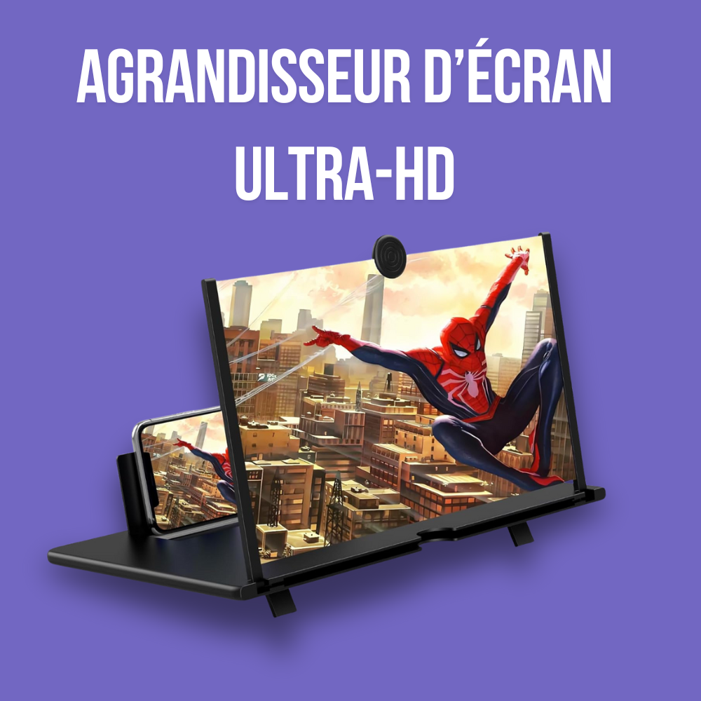 Agrandisseur d’Écran Ultra-HD pour Smartphone