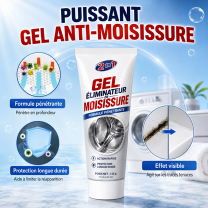 Gel Éliminateur de Moisissure 2-en-1