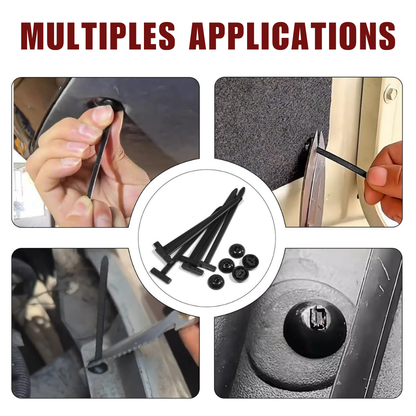 Attaches Universelles Auto Renforcées – Kit 100 Pièces