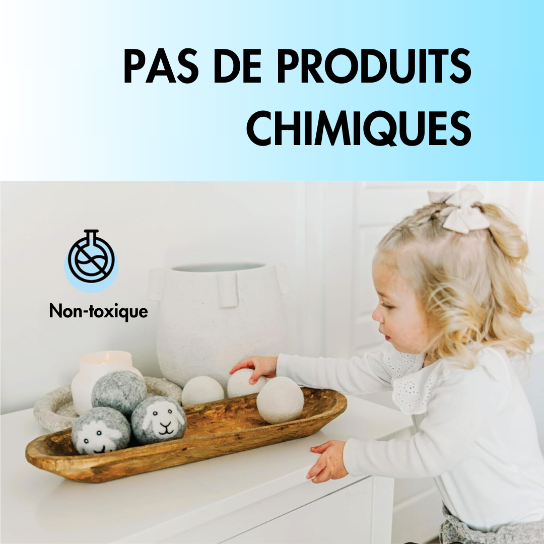 Boules de séchage en laine Nature Dry ™