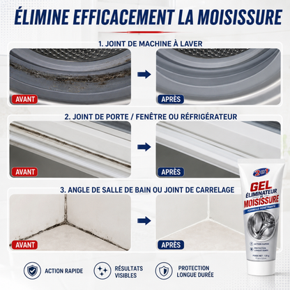 Gel Éliminateur de Moisissure 2-en-1