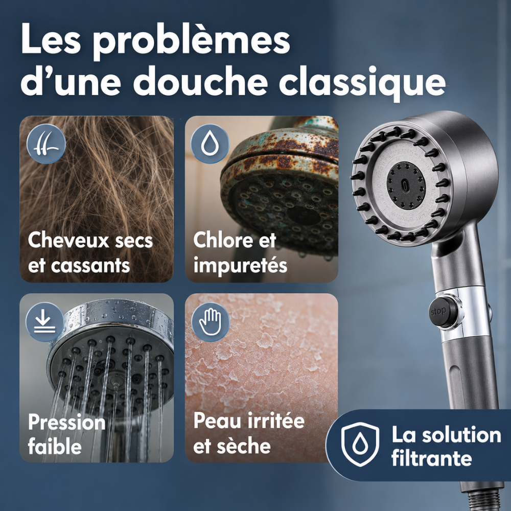 Pommeau de douche Hydro-Pure