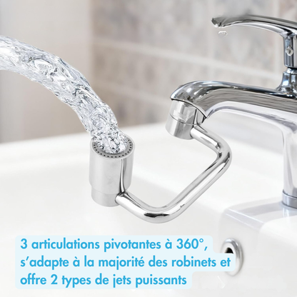 Rallonge de Robinet Pivotante 1080°