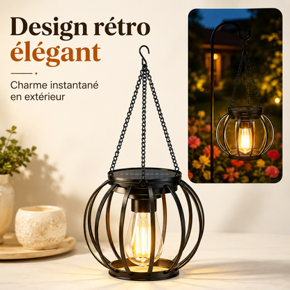 Lanterne solaire décorative – créez une ambiance chaleureuse au jardin