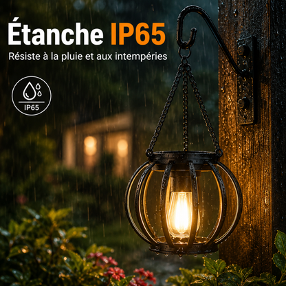 Lanterne solaire décorative – créez une ambiance chaleureuse au jardin