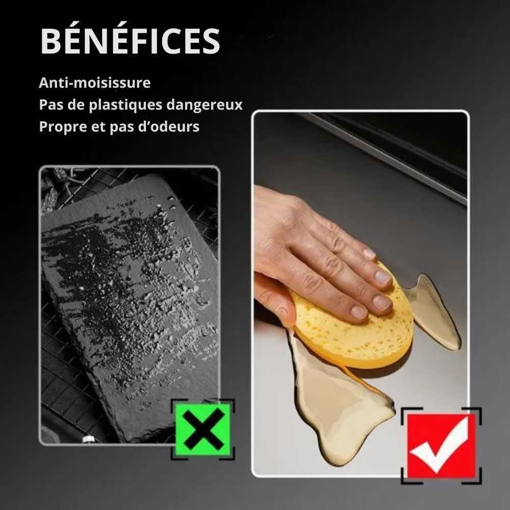 Planche à Découper en Acier Inoxydable – Hygiène Parfaite et Durabilité Professionnelle