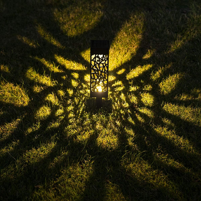 Lanternes solaires à planter