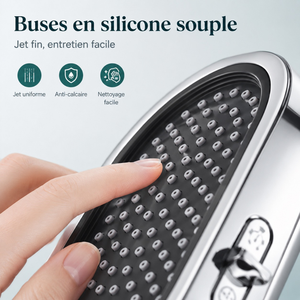 Douche filtrante haute pression