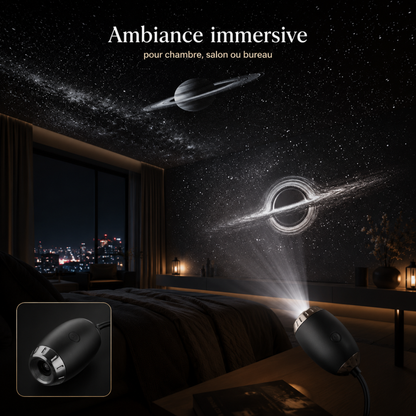 Projecteur d’ambiance galaxie – transformez chaque pièce en univers immersif