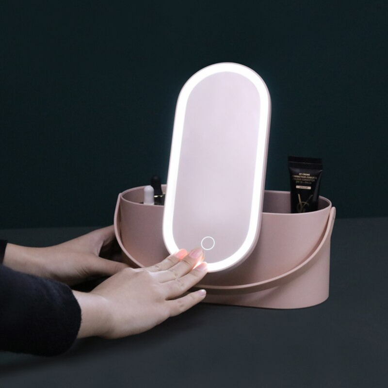 La box beauté avec miroir LED premium