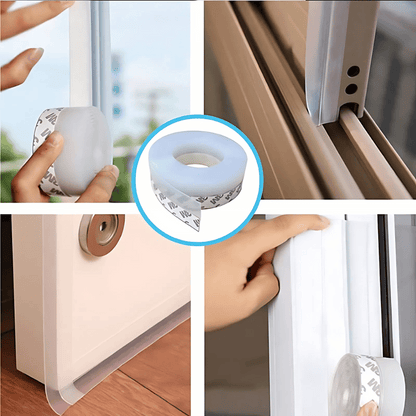 Bande ThermoStop - Transparent portes et joints