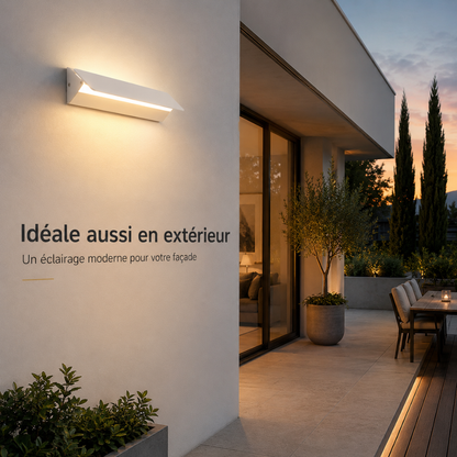 Applique murale LED réglable – design moderne intérieur / extérieur