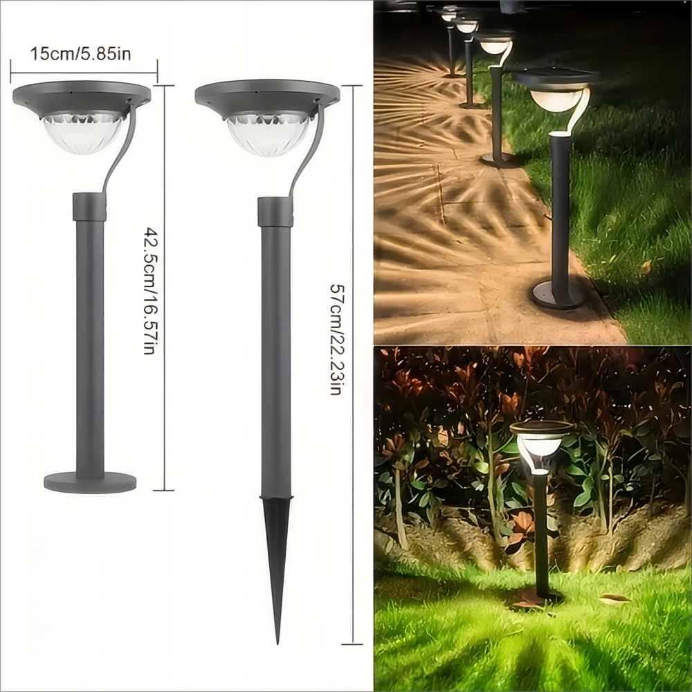 Lampe de Chemin Solaire – Éclairez vos extérieurs avec élégance