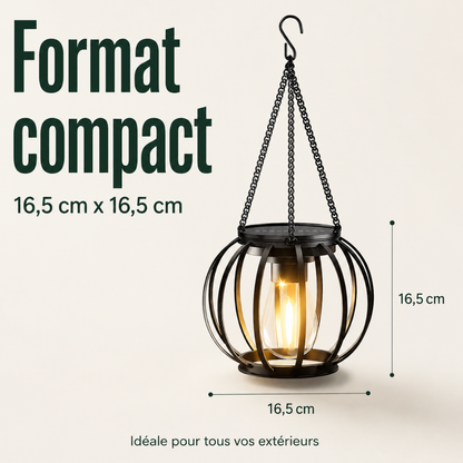 Lanterne solaire décorative – créez une ambiance chaleureuse au jardin