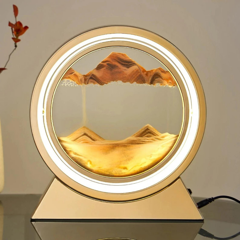 Sablier décoratif lampe LED 3D
